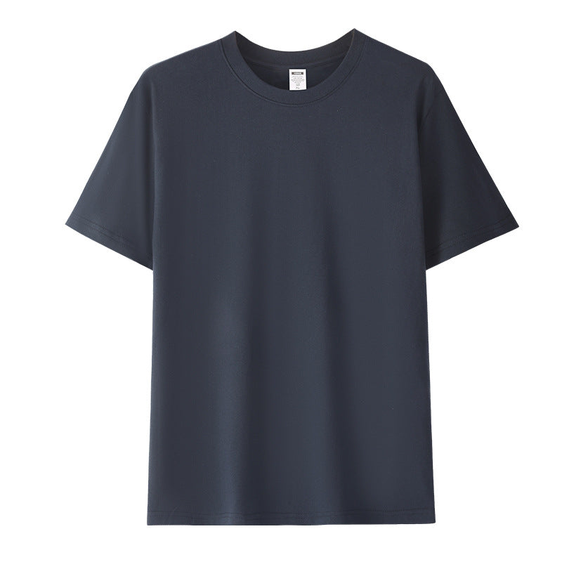 Combed Cotton Short-Sleeved T-Shirt