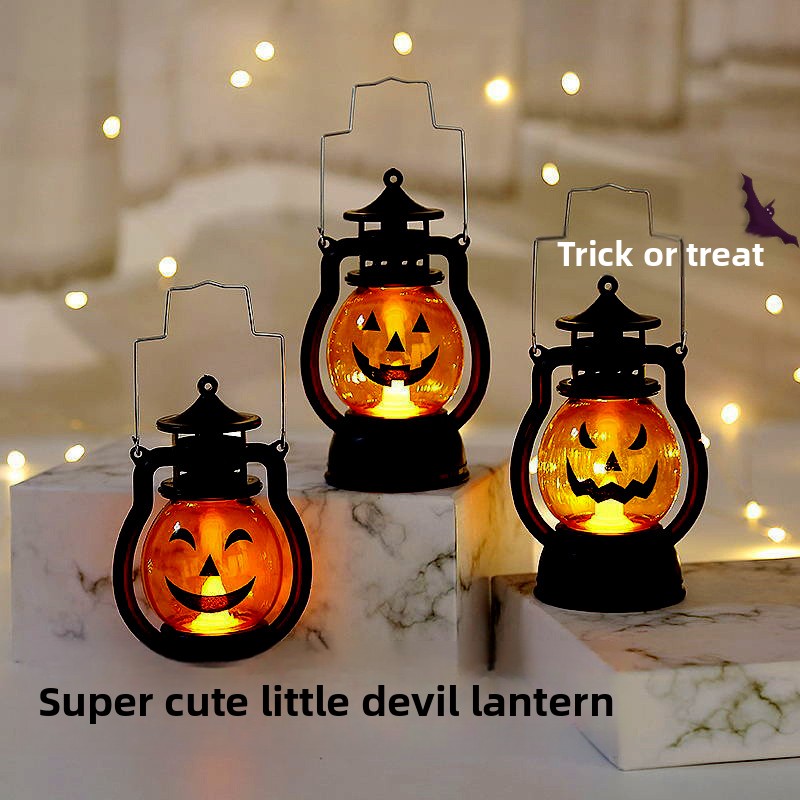 Pumpkin LED Lantern
