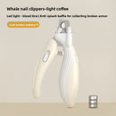 LED Pet Nail Clipper and Grinder with Light