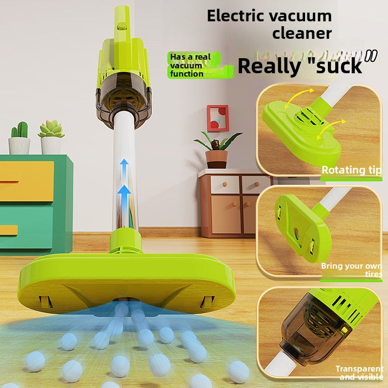 Children play house with mops