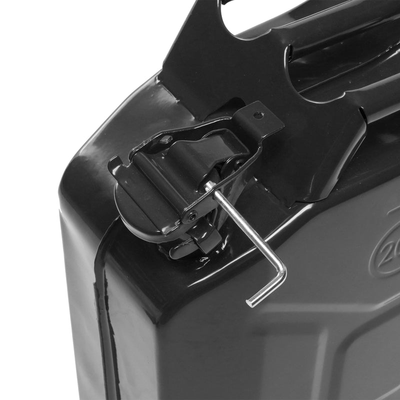 Iron 20L 0.6mm Oil Drum American Black