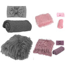 3pcs Baby Photography Props Photo Wraps Studio Photography Blankets 100-Day Baby Photo Props - TrendTrove