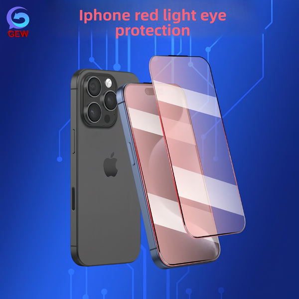 Red Light Eye Protection Glass Film