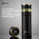 Smart Temperature Display Vacuum Insulated Cup with Tea Strainer