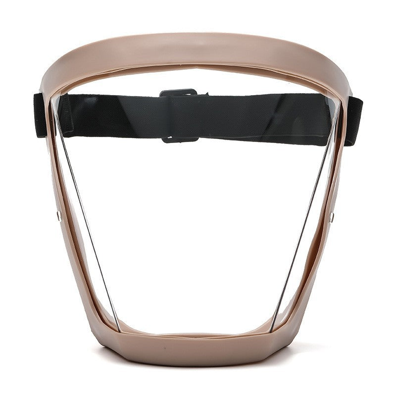 High-definition protective transparent dust mask