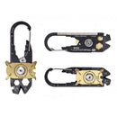EDC Multipurpose mini gadget fixr Multifunctional carabiner multi tool key pocket survive true utility ring camp hike outdoor