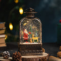Christmas Glowing Water-Filled Lantern Desktop Decoration