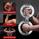 Multi Function Adjustable Resistance Speed Arm Trainer  Eight Wheel For Wrist Strength And Boxing Ideal For Men'S Strong And Healthy Arms  8 Finger Ring Arm Strength Device And Fitness Lifting Ring
