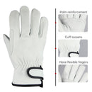 Protection Garden Sports Motorcycle Driver Work Gloves - TrendTrove