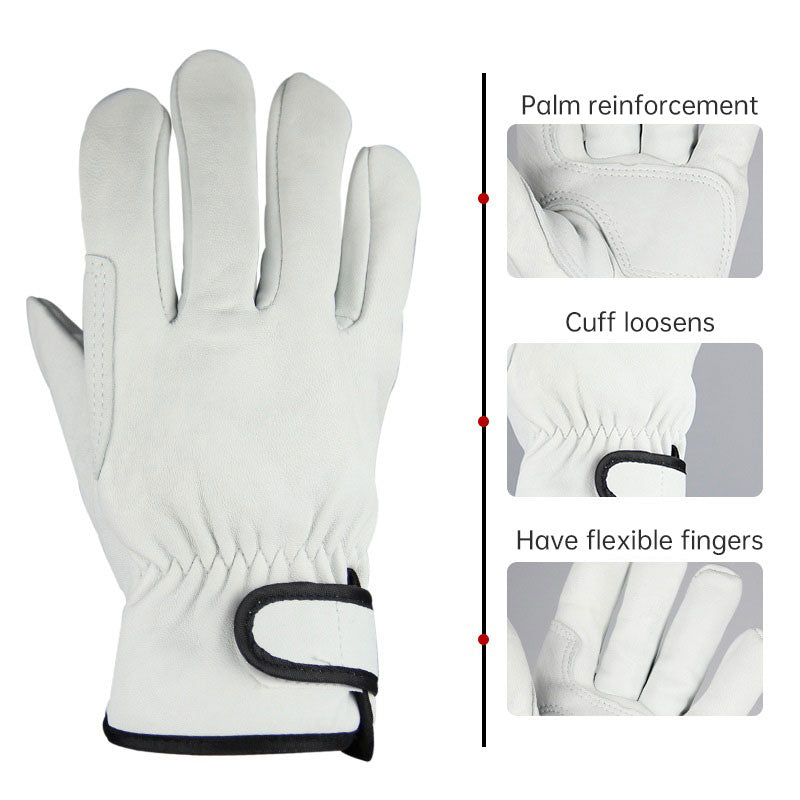 Protection Garden Sports Motorcycle Driver Work Gloves - TrendTrove