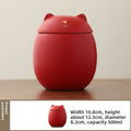 Cute Cat Tea Leaf Jar