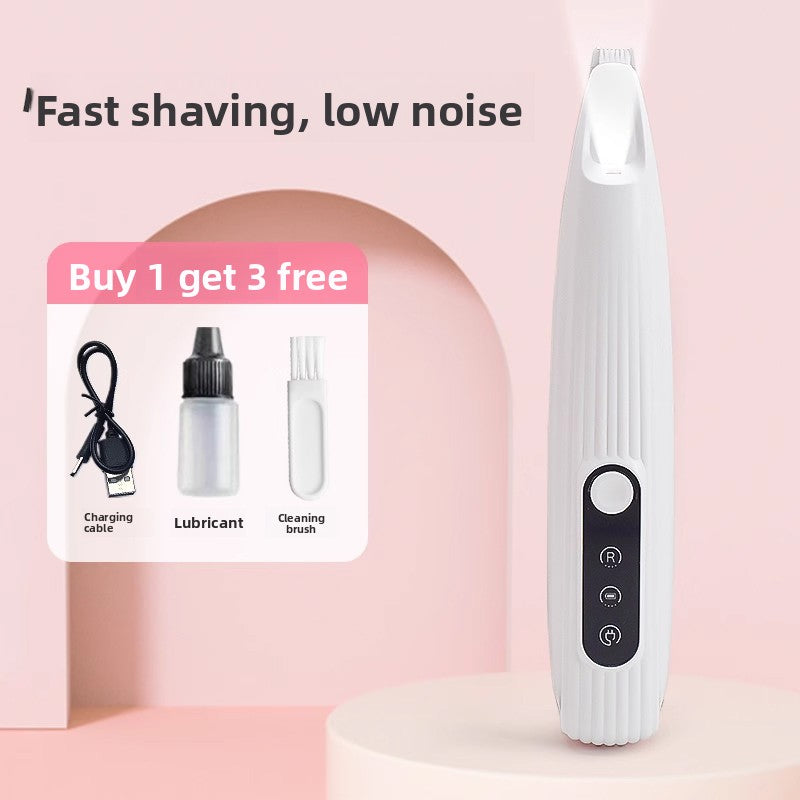 Pet Electric Hair Clipper with LED Light and Low Noise