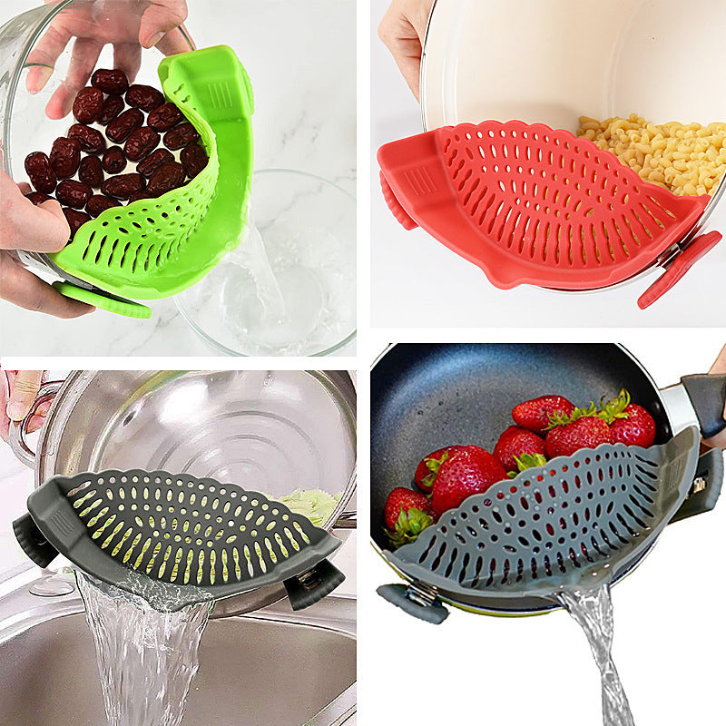 Silicone Kitchen Draining Basket