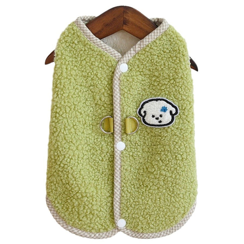 Pet warm jacket or sweaterin Velvet