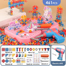 Children's Toy Electric Drill DIY Repair Screw Tool Box