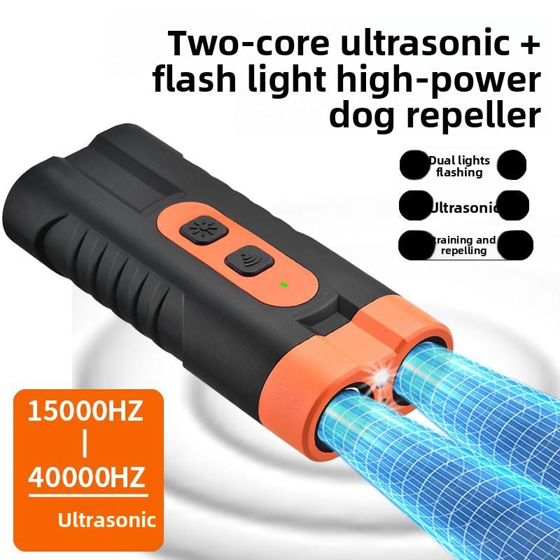 Mini ultrasonic dog repellent