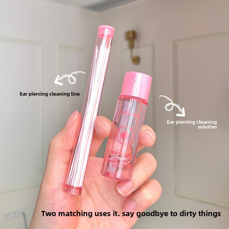 Peach ear hole cleaning liquid