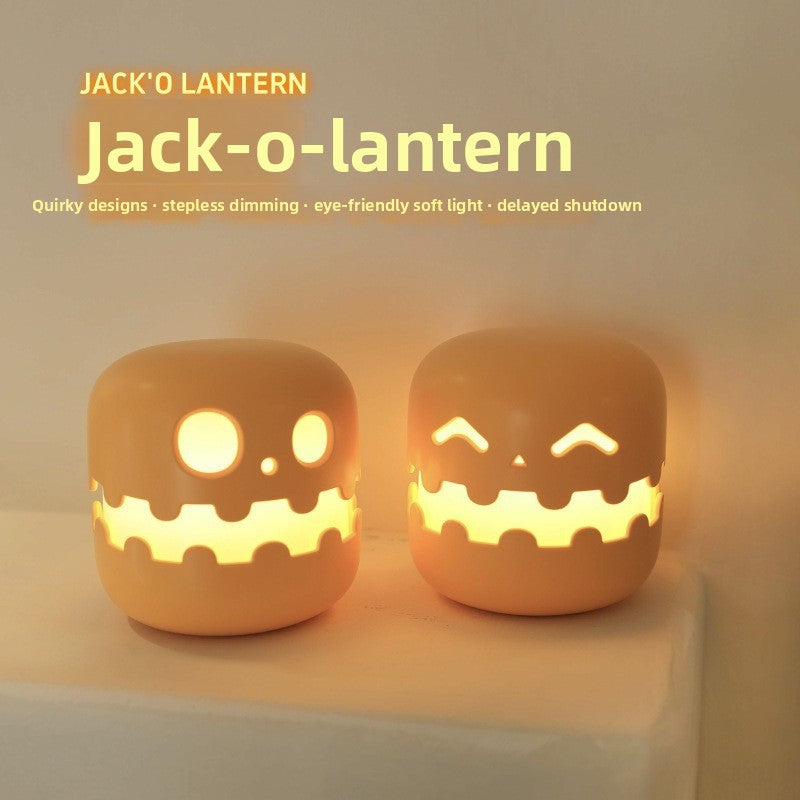 Pumpkin-Shaped Night Light