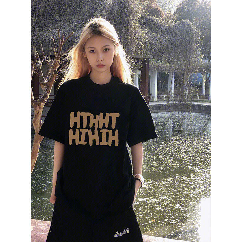 Casual All-match Top Half-sleeved T-shirt