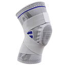 Professional Knee Brace Detachable Elastic Belt Silica Gel Knee Pad Support Workout Running Basketball Compression Leg Sleeve - TrendTrove