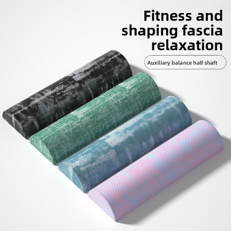 Semi-Circular Foam Roller for Yoga and Rehabilitation