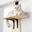 Wooden Door-Mounted Cat Climbing Frame Multi-Layer Tree House