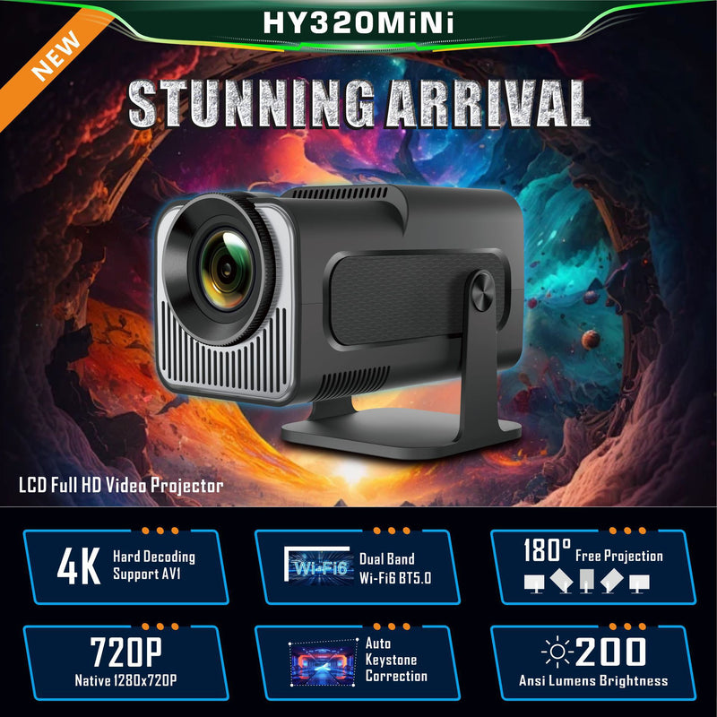 HY320mini projector 720P Android