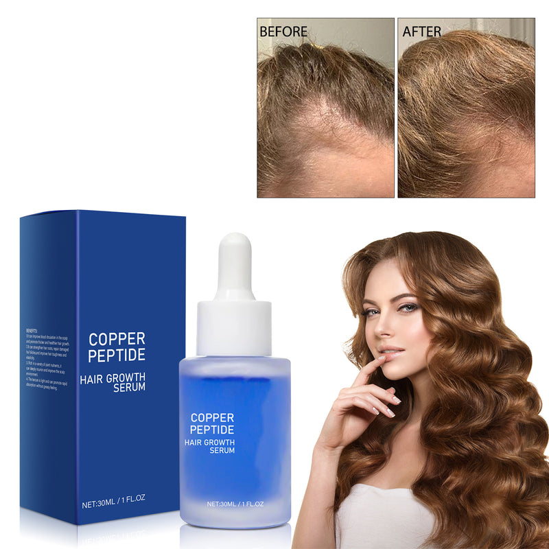 Hair Growth Serum with Blue Copper Peptide