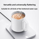 Heat the milk coffee to warm the cup