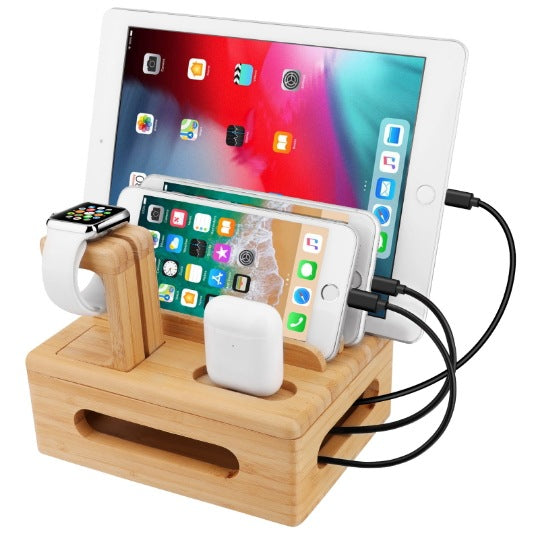 Bamboo Stand for Bluetooth Devices