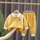 Boys' fall clothing pullover set