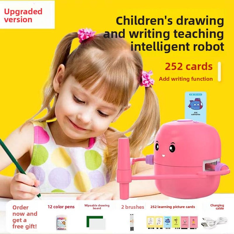 Smart Auto-Drawing Robot for Kids Early Education