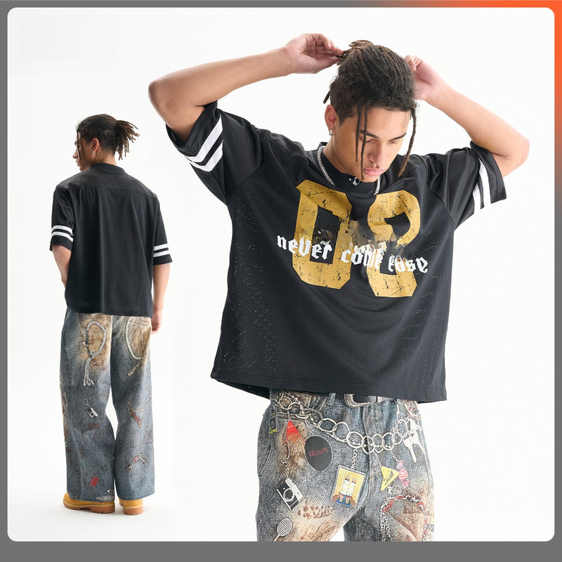 Sports Style Short Sleeve T-shirt Men