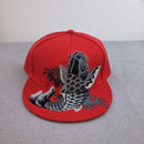 Adjustable Crane Embroidered Baseball Cap