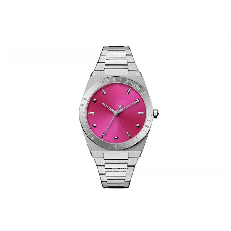 Pearl-set diamond style Saturn watch