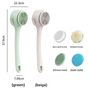 Electric Double Handle Bath Brush