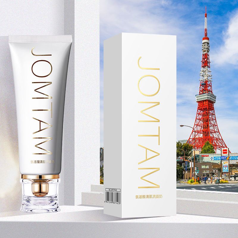 Amino acid cleansing Deep Cleansing Blackhead Hydrating Oxygen Facial Cleanser