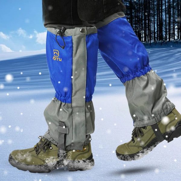 Outdoor mountaineering snow waterproof snowshoe cover hiking desert sandproof foot cover leg warmers for both men and women - TrendTrove