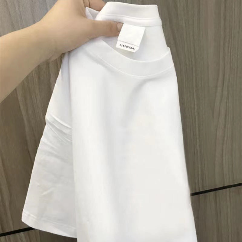 Cartoon Print Ice Silk Short Sleeve T-Shirt