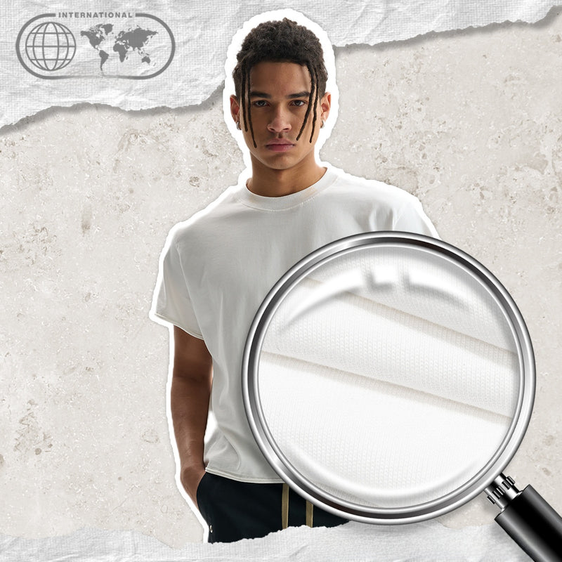 Cut-off Sleeve Loose Crewneck T-shirt