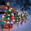 Solar LED Christmas Tree Light for Outdoor Decoration