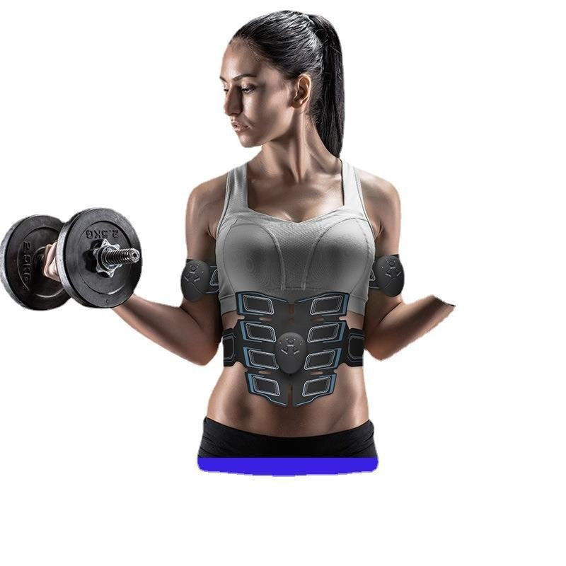 Muscle Stimulator Trainer USB Connect Abs Training Gear Muscles Electrostimulator Toner Massage - TrendTrove