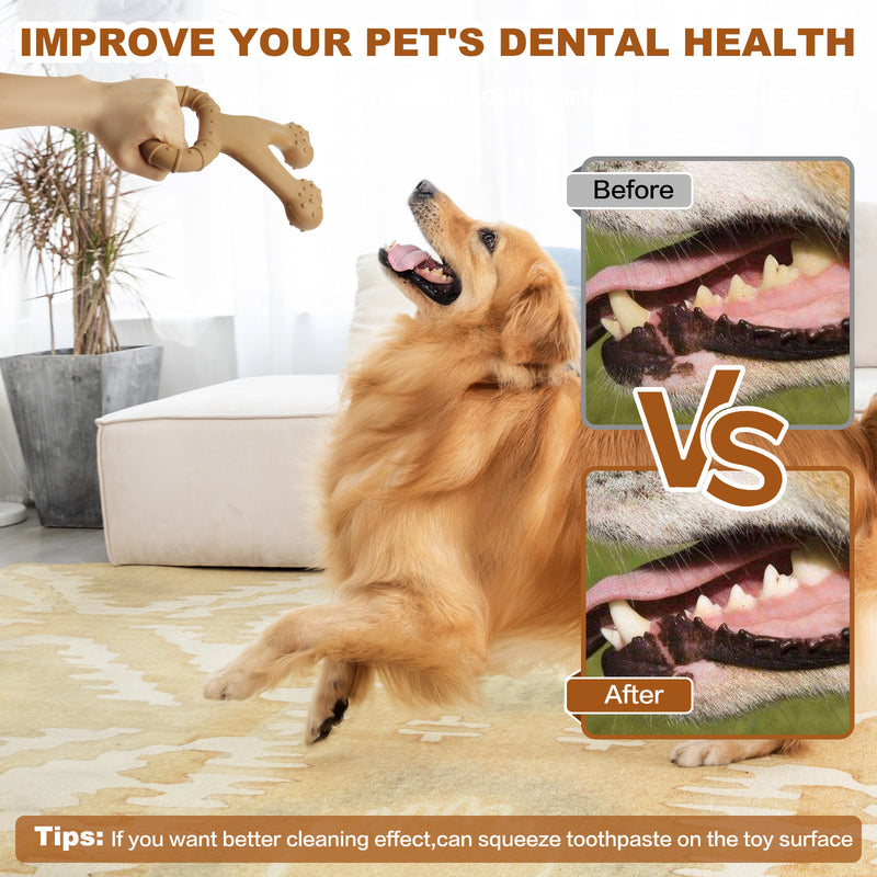 Indestructible Nylon Dog Chew Toy for Dental Health