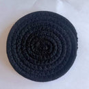 Cotton thread placemat hand woven insulation mat bowl mat cup mat thickened and simple cotton linen table mat - TrendTrove