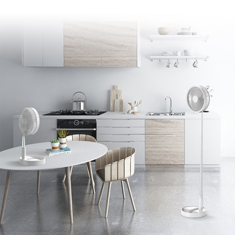 Outdoor Tools Telescopic Folding Table Fan Multi-Function Desktop USB Charging Fan Adjustable Angle Travel Outdoor Gadget