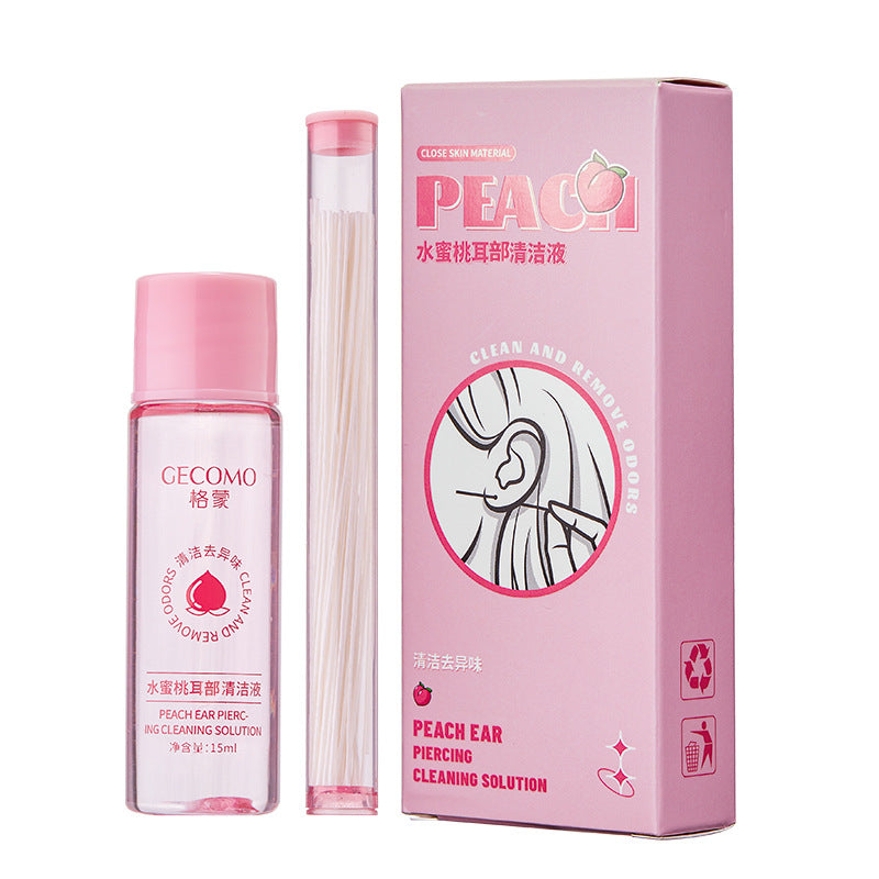 Peach ear hole cleaning liquid