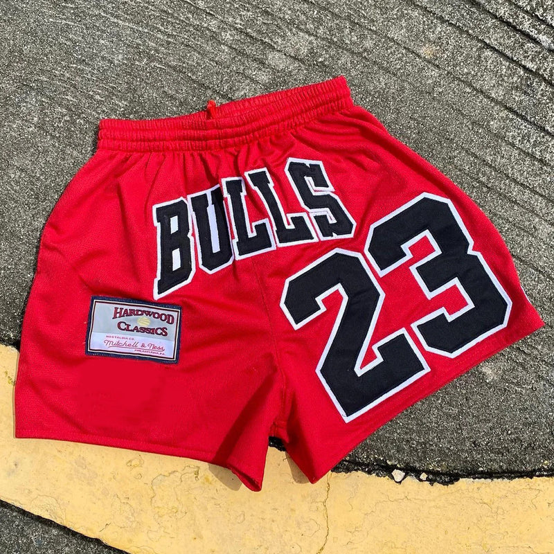 Printed Trendy Casual All-match Mesh Summer Shorts