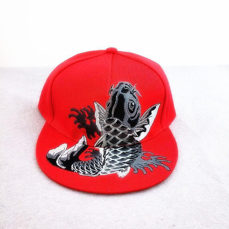 Adjustable Crane Embroidered Baseball Cap