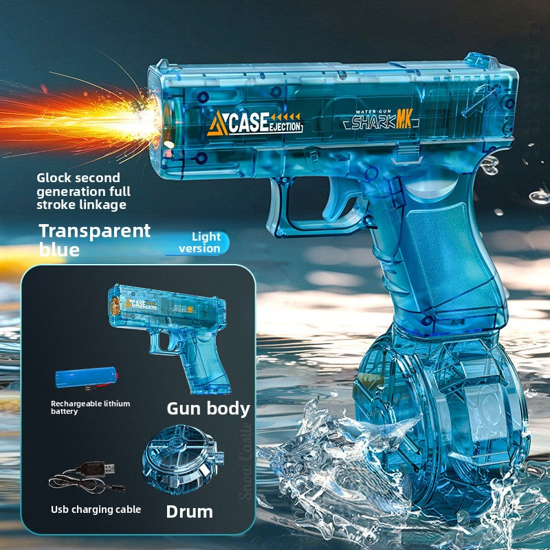 Transparent Glock Electric Water Gun