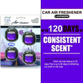 Long-lasting Car Perfume - Freshens The Air, Relieves Driving Fatigue. Miniature Bottles With Multiple Fragrances To Choose From. A Great Companion For Car Interiors